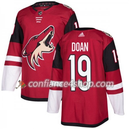 Adidas Maillot de Hockey Arizona Coyotes Shane Doan 19 2017-2018 Maroon Authentic - Homme